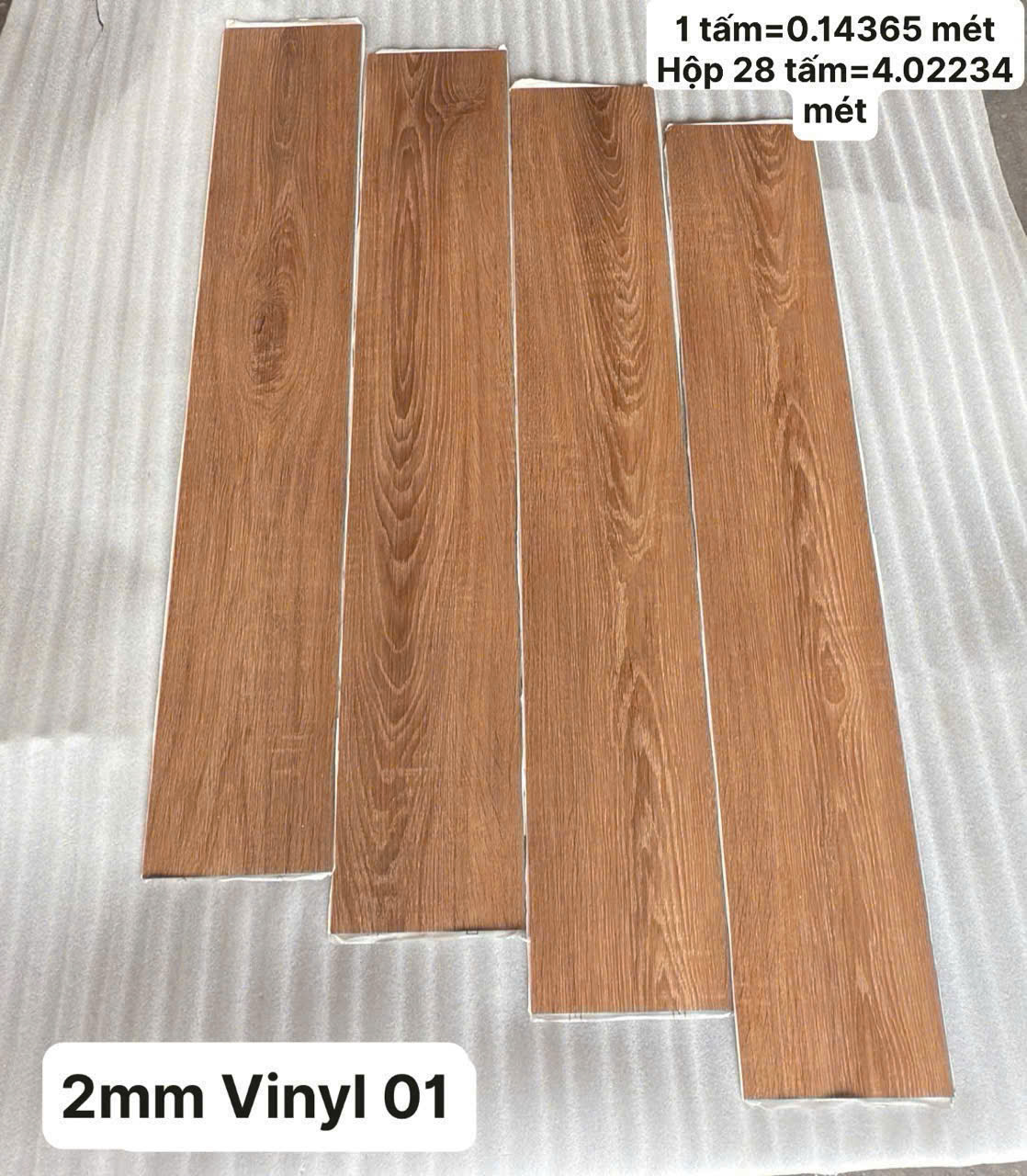 Sàn Nhựa Giả Gỗ Keo Sẵn GR-01