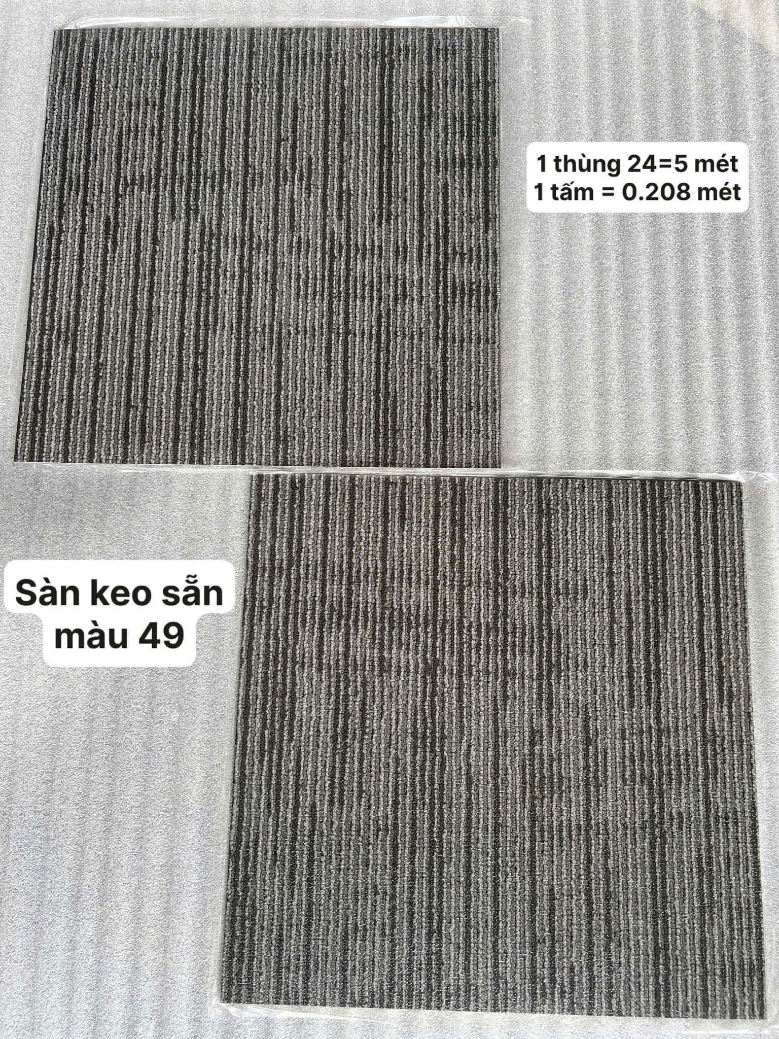 Sàn Nhựa Vân Đá Keo Sẵn GR-49