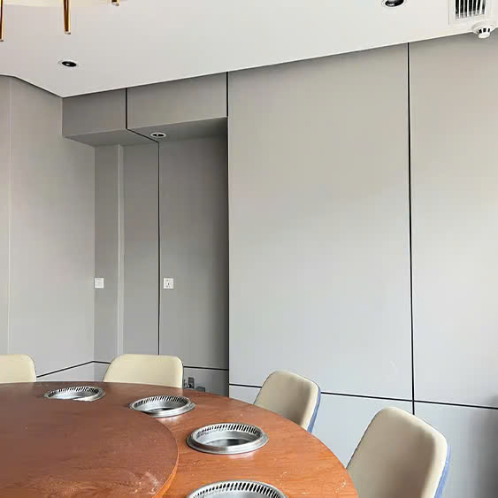 Tấm Ốp Than Tre Kosmos Vân Vải Xám G-889