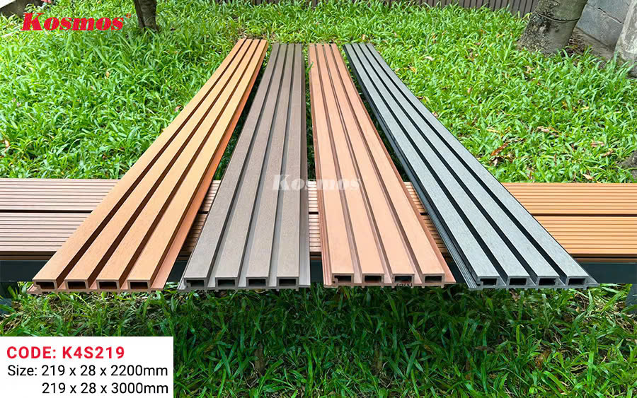 Tấm Ốp Lam 4 Sóng Kosmos K4S219X3M-Grey