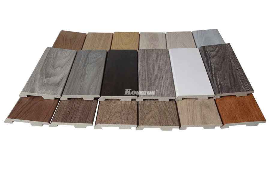 Len Chân Tường Nhựa Giả Gỗ EG118M-97mm
