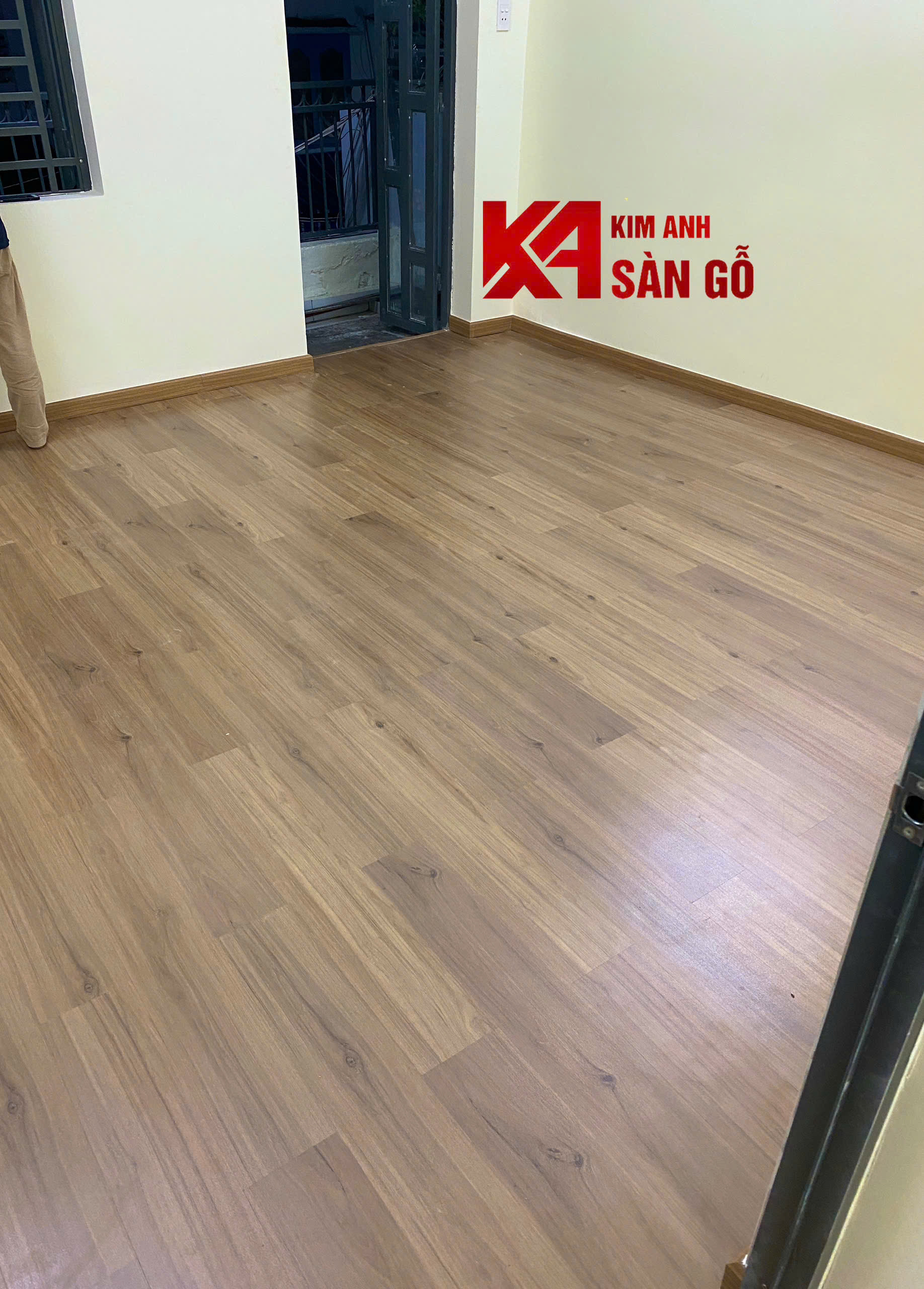 Sàn Nhựa Giả Gỗ Keo Sẵn TH FLooring T033