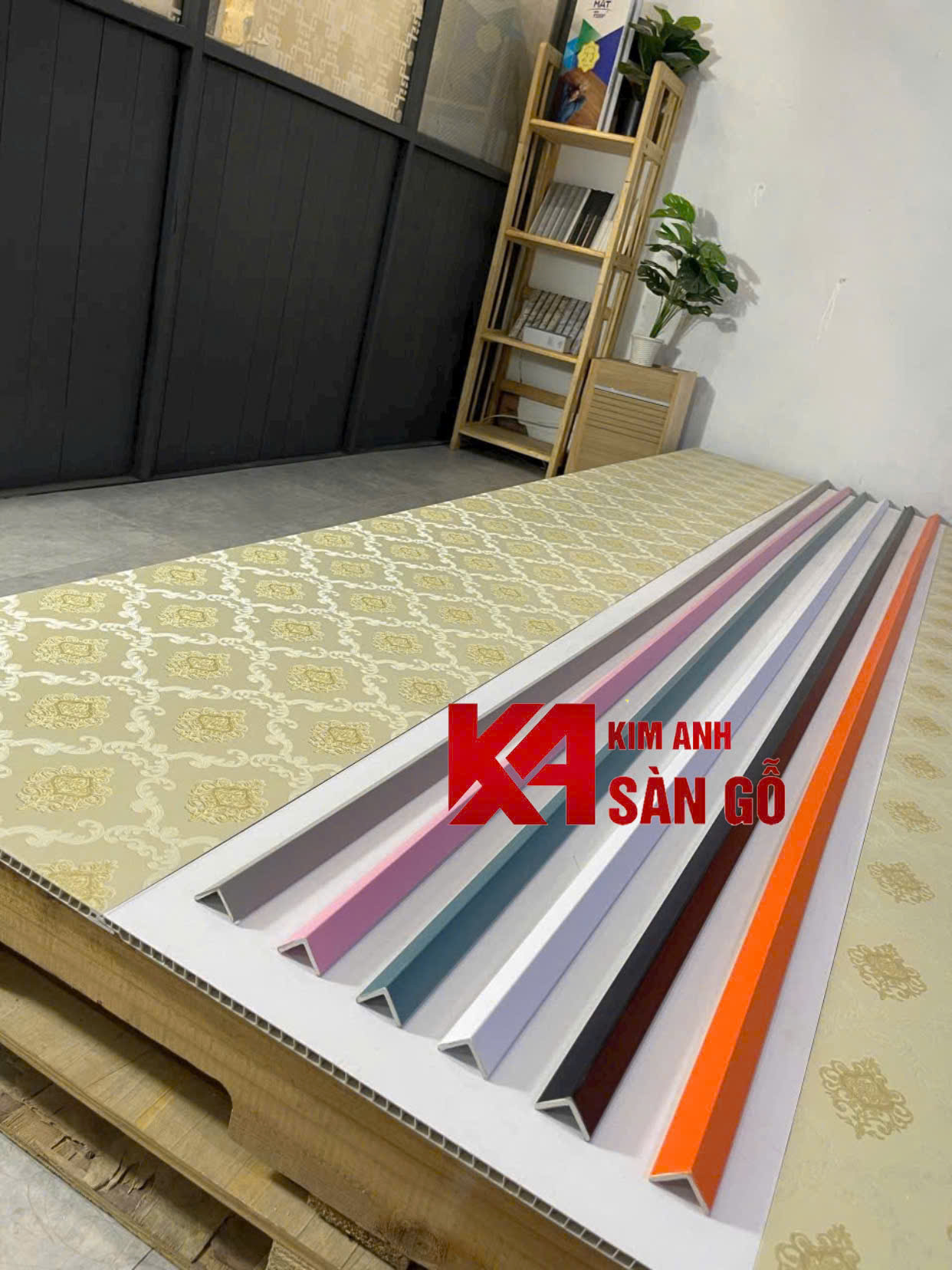 Nẹp V Góc Ngoài Lam Bán Nguyệt