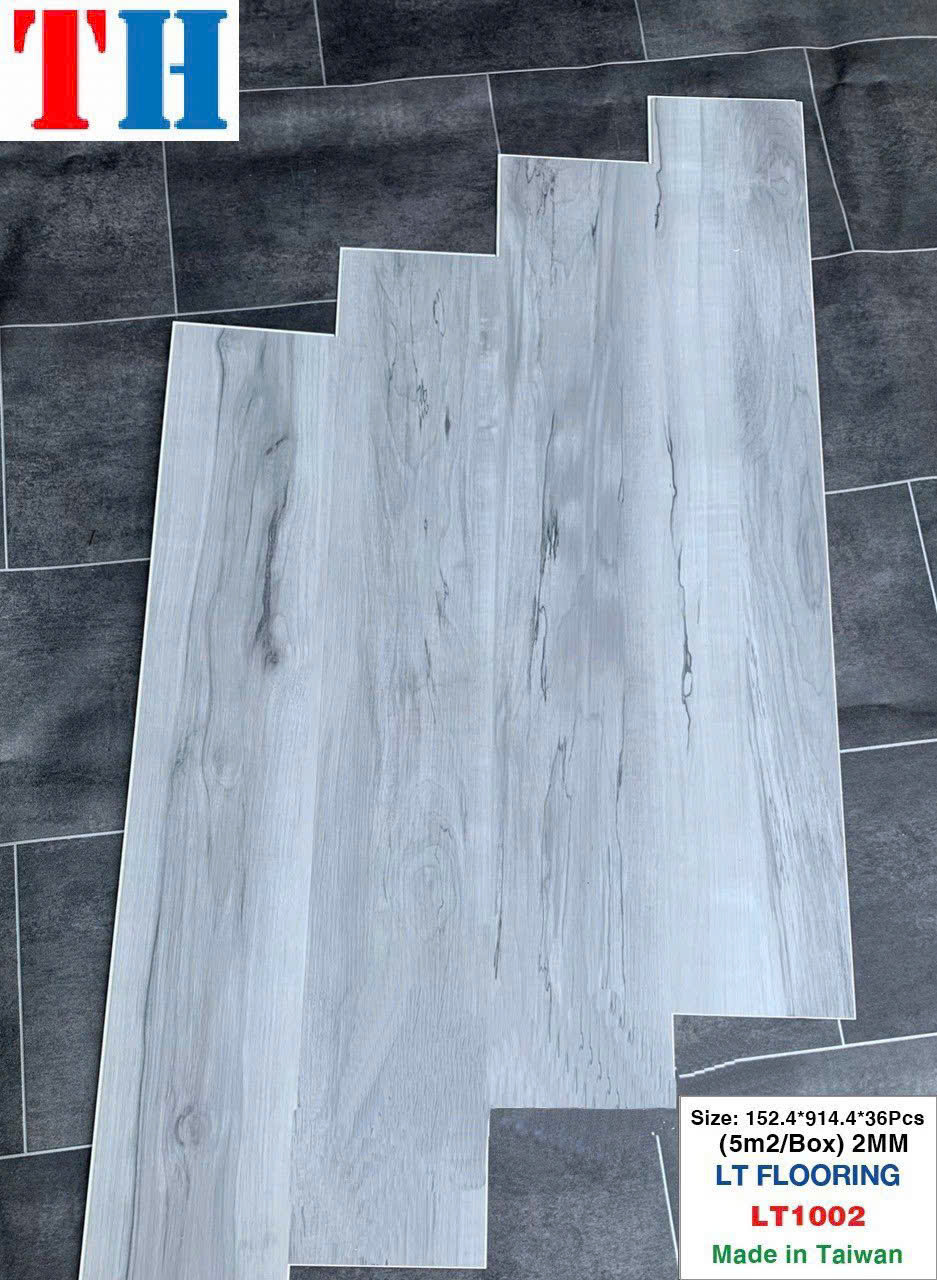Sàn Nhựa Giả Gỗ Keo Rời 2MM LT Flooring 1002