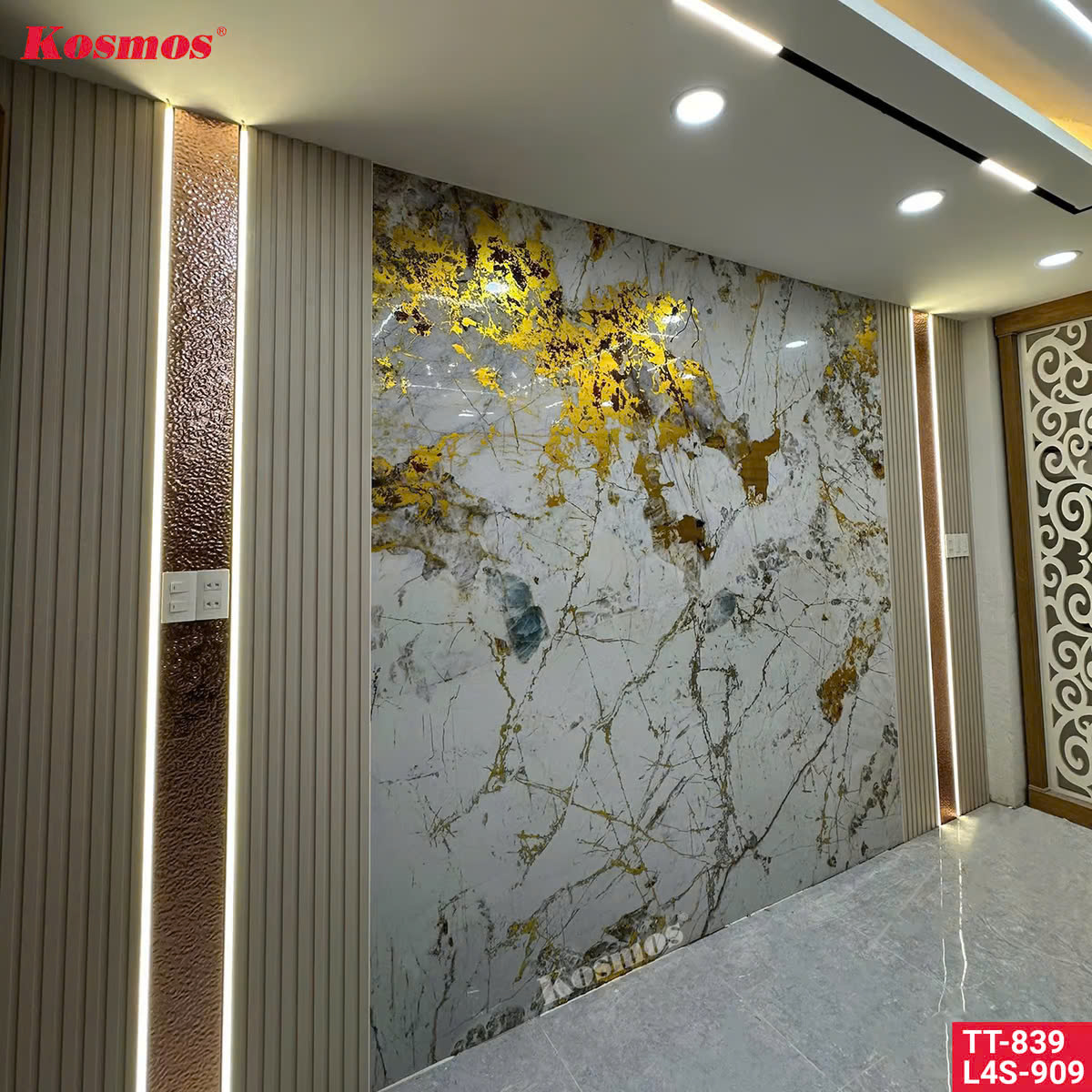 Tấm Ốp Than Tre Kosmos Pandora TT-839 PET