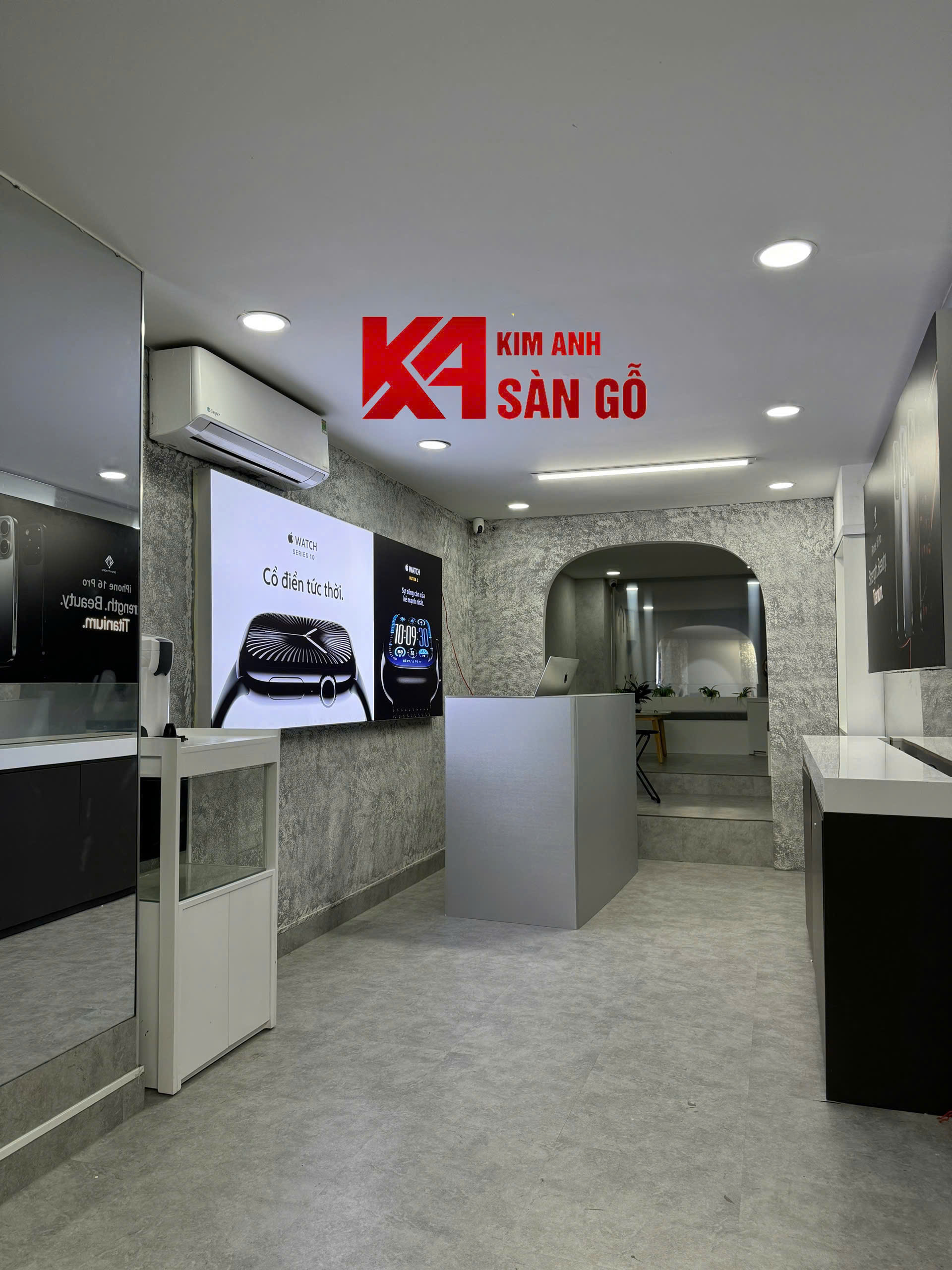 Sàn Nhựa Vân Đá Keo Sẵn NC-1815