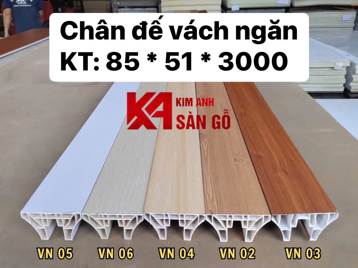 Chân Đế Vách Ngăn 2 Mặt WVN