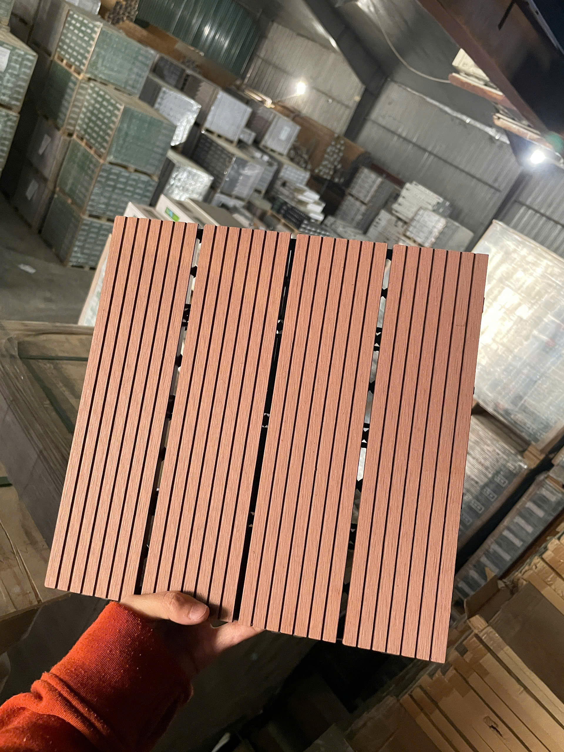 Vỉ Gỗ Nhựa Ngoài Trời VN-03 Brown