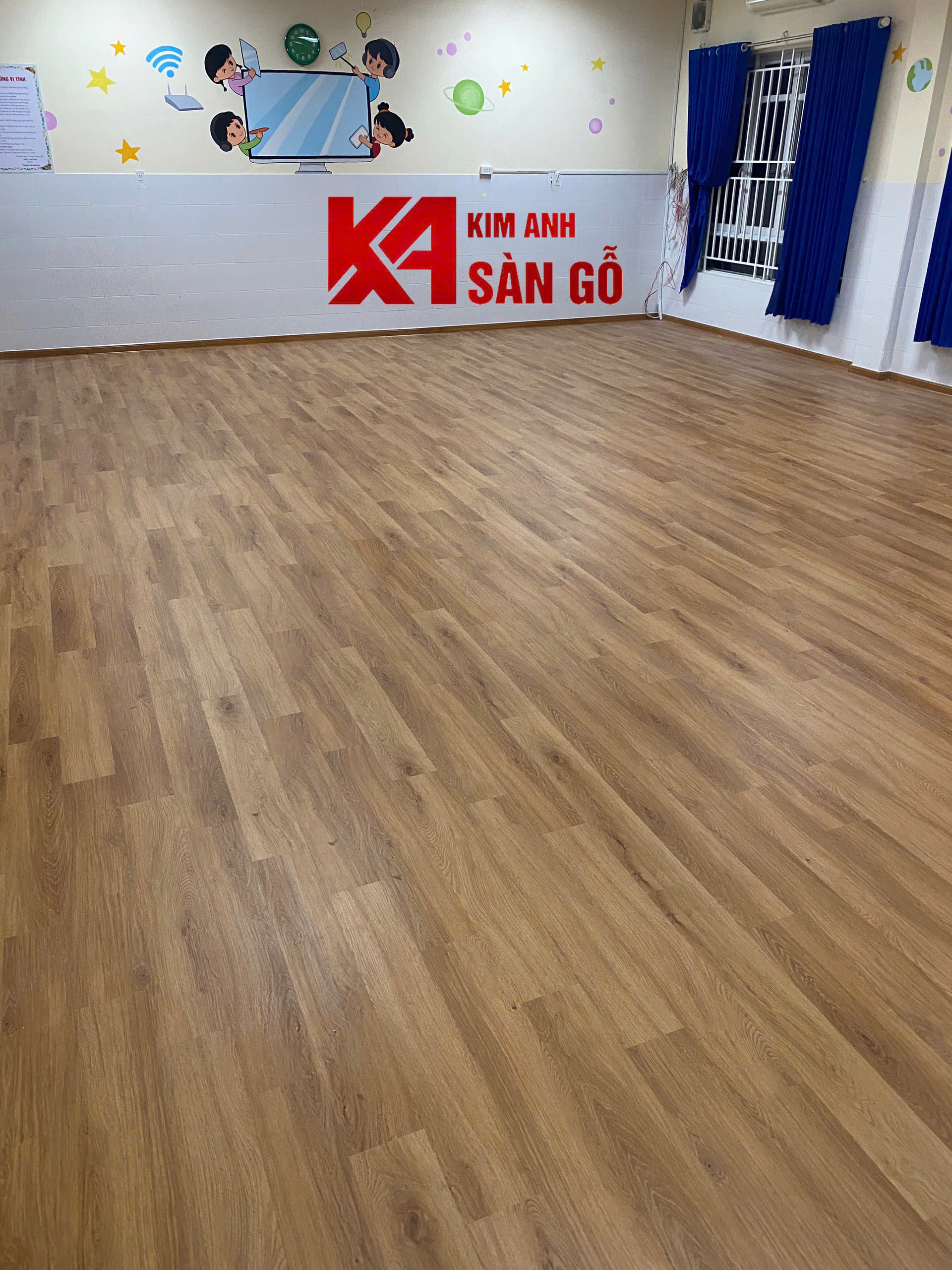 Sàn Nhựa Hèm Khóa Giả Gỗ SPC 4MM MAT Floor-721