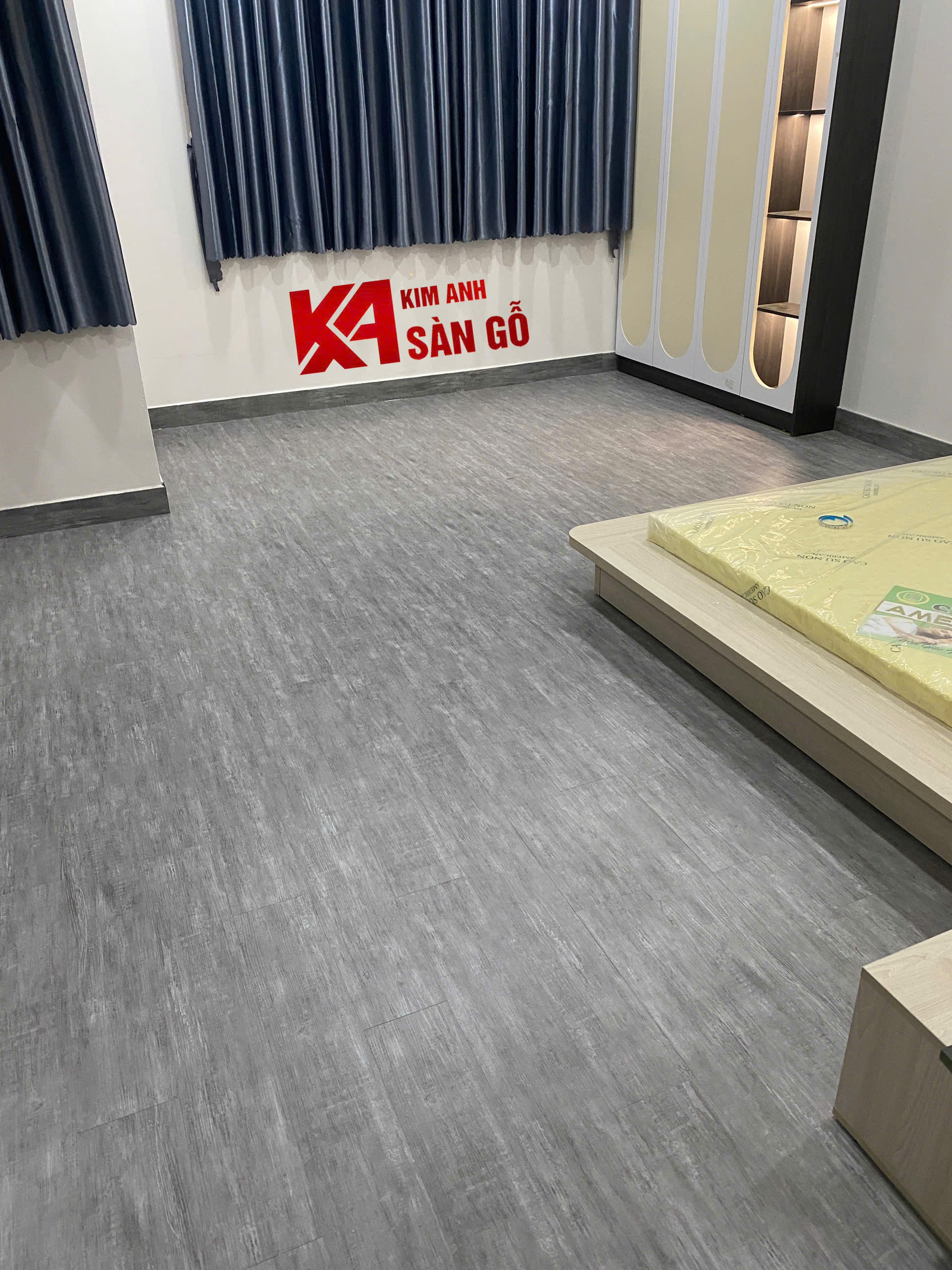 Sàn Nhựa Giả Gỗ Keo Sẵn NC-08