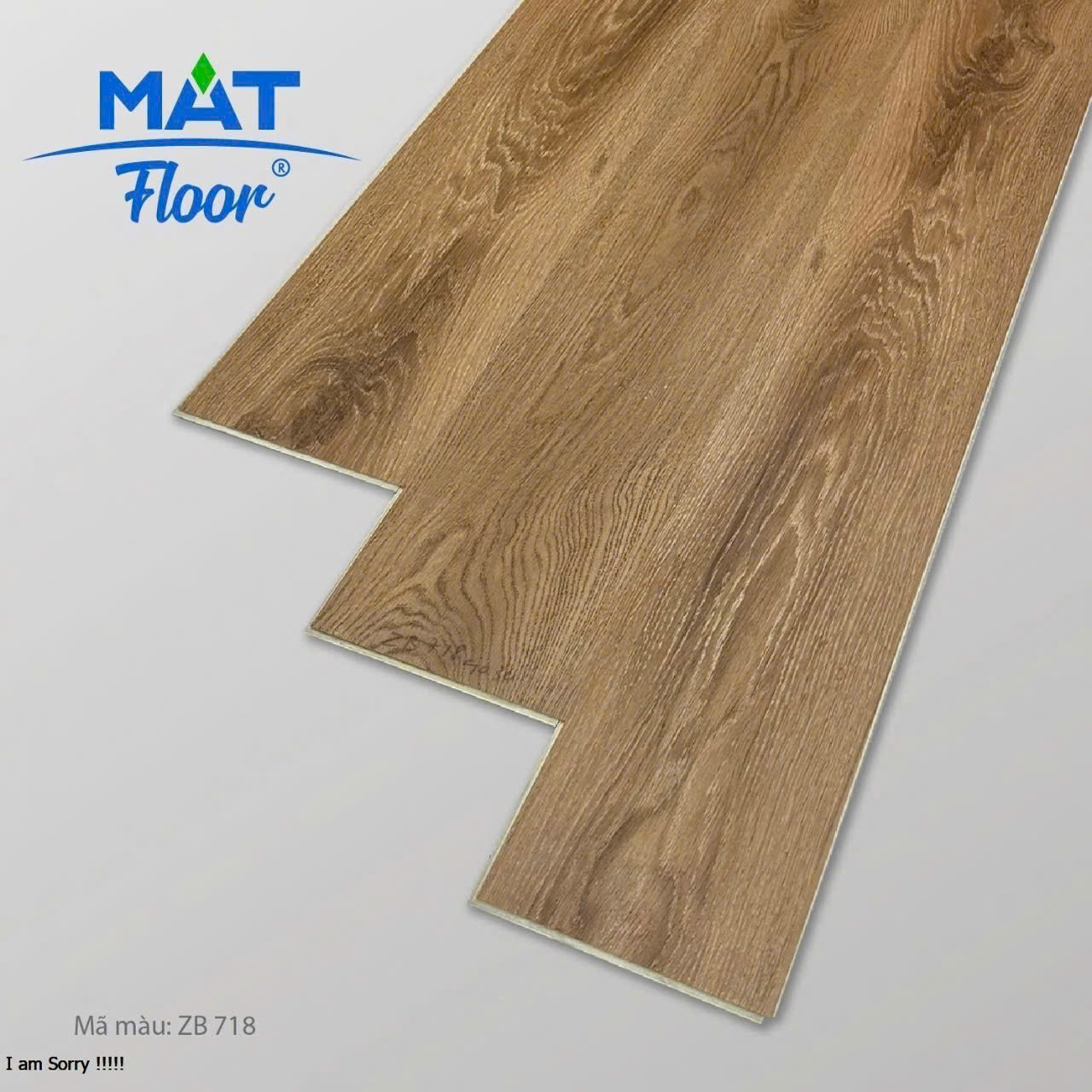 Sàn Nhựa Hèm Khóa Giả Gỗ SPC 4MM MAT Floor-718