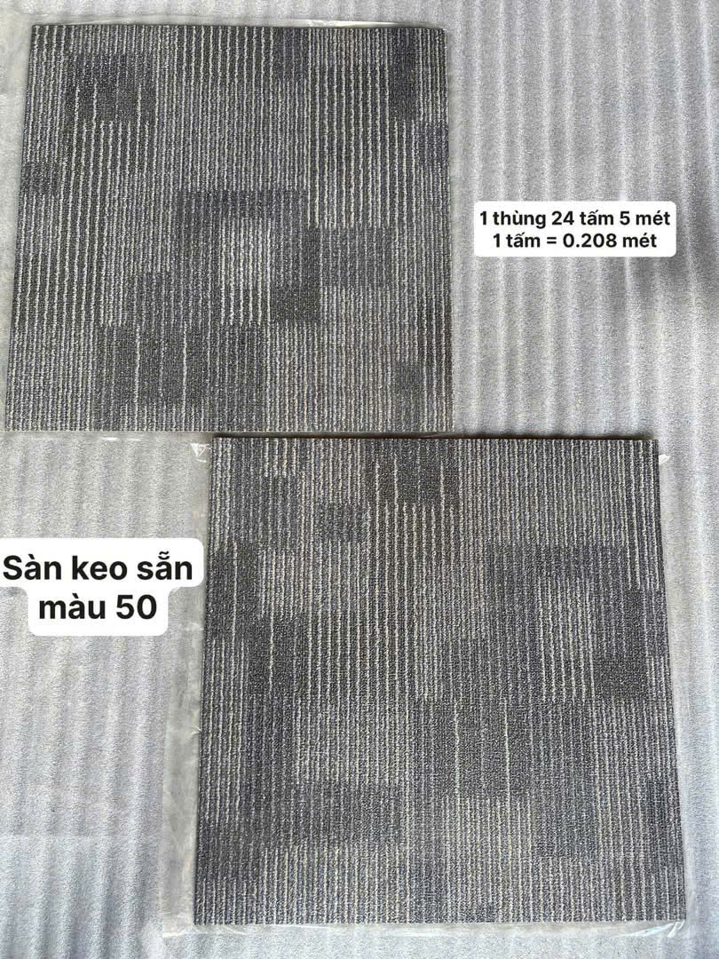Sàn Nhựa Vân Đá Keo Sẵn GR-50