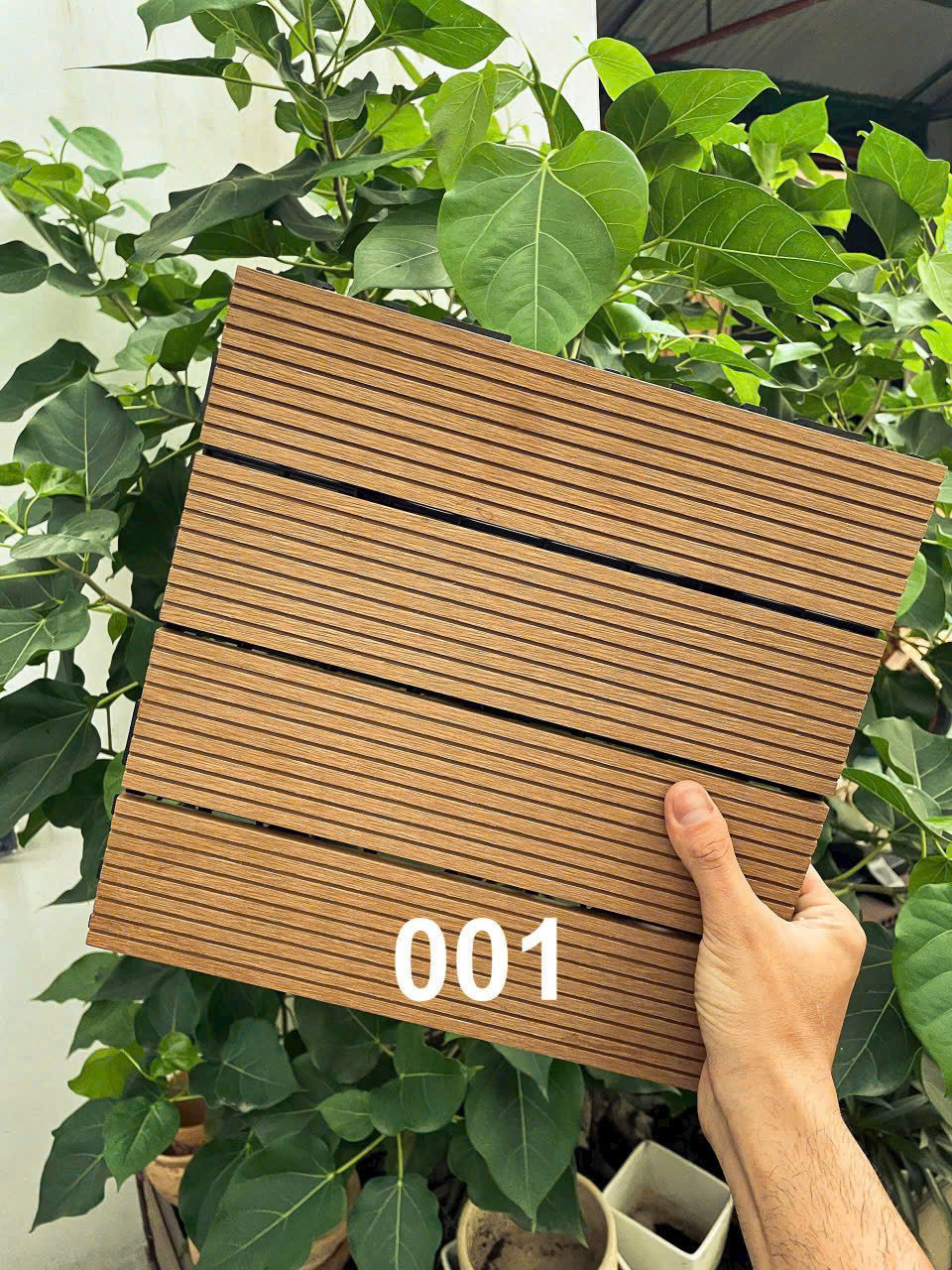 Vỉ Gỗ Nhựa Ngoài Trời GRH-01