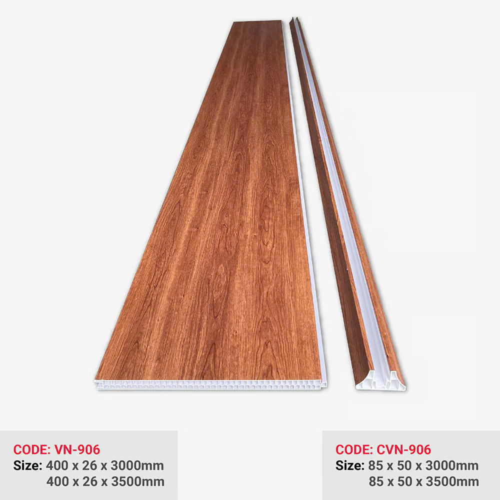 Vách Ngăn Nhựa 2 Mặt Galawood CVN-906X3.5M