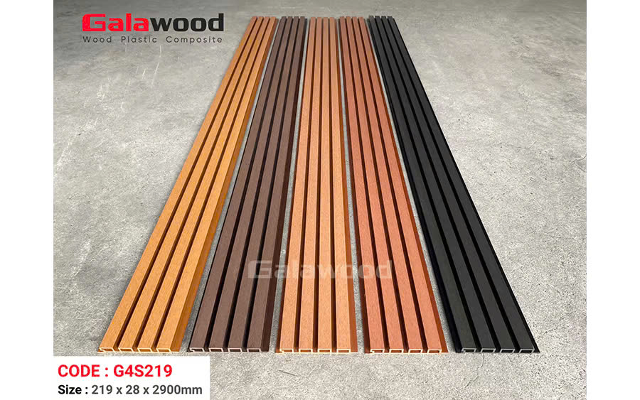 Tấm Ốp Lam 4 Sóng Galawood G4S219-Wood
