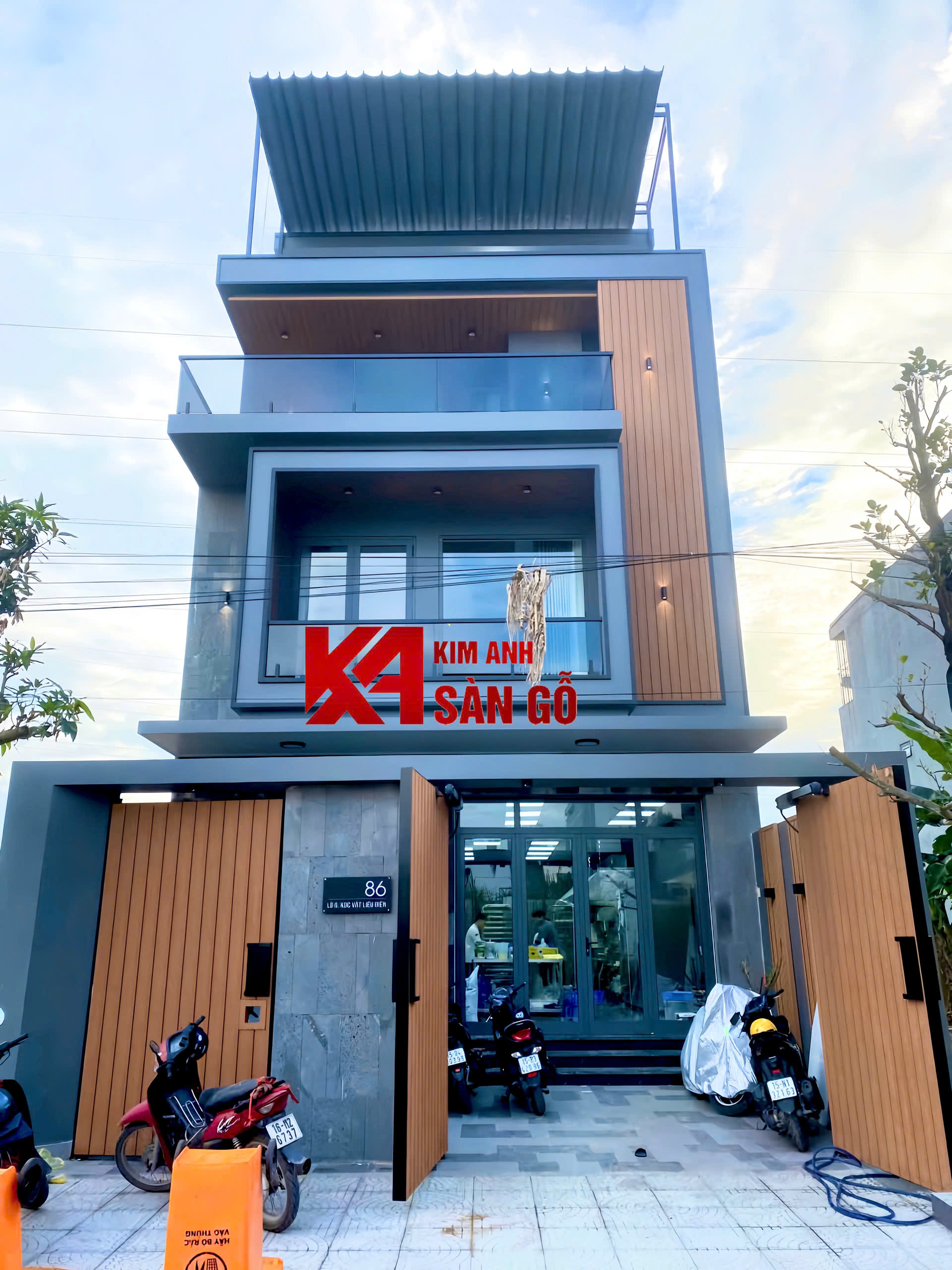 Tấm Ốp Gỗ Nhựa Ngoài Trời 2D GR-04 Grey