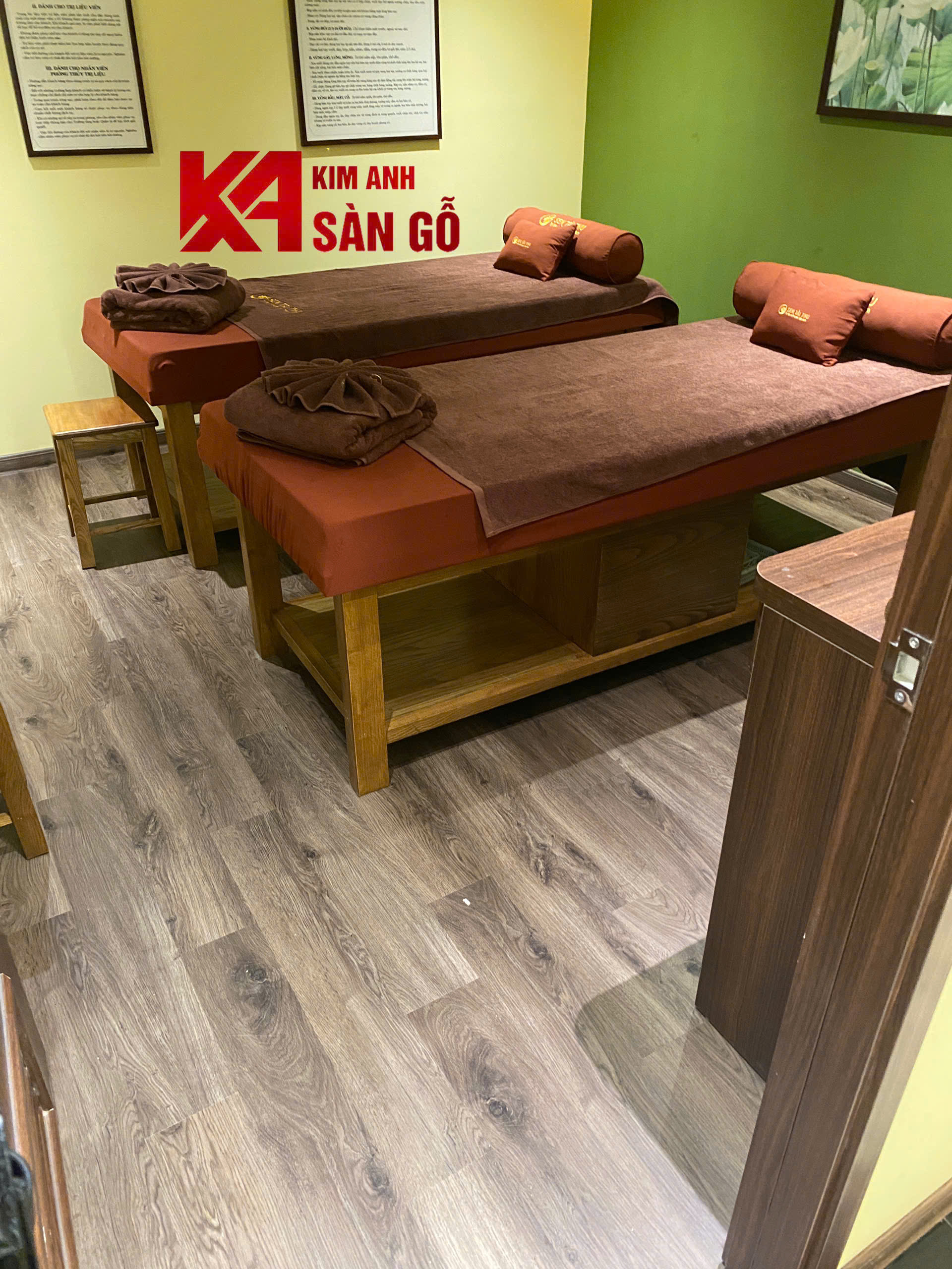 Sàn Nhựa Hèm Khóa Giả Gỗ SPC 4MM MX 079-2