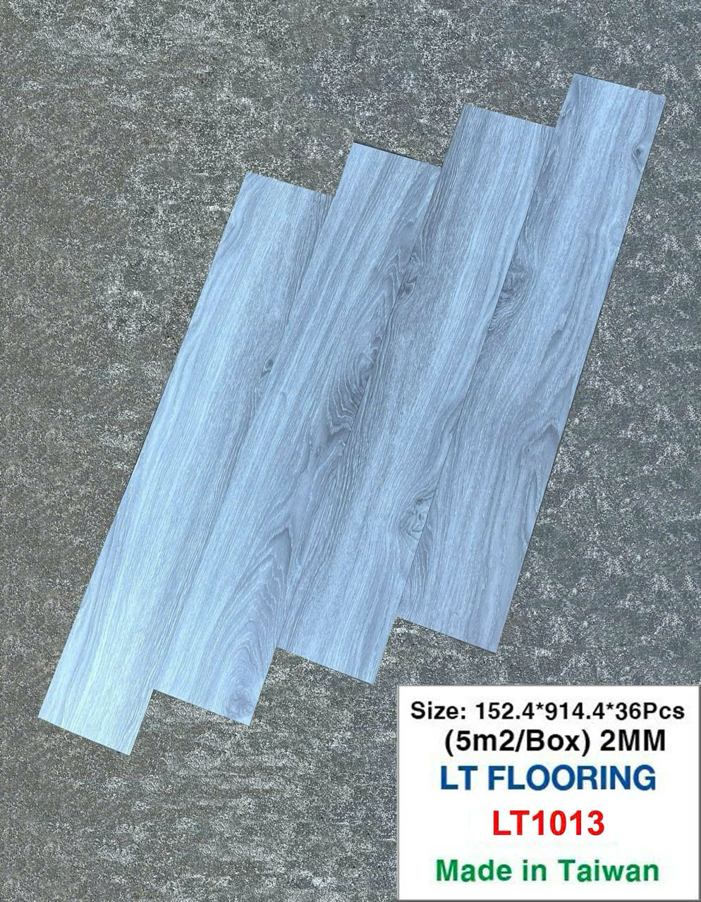Sàn Nhựa Giả Gỗ Keo Rời 2MM LT Flooring 1013