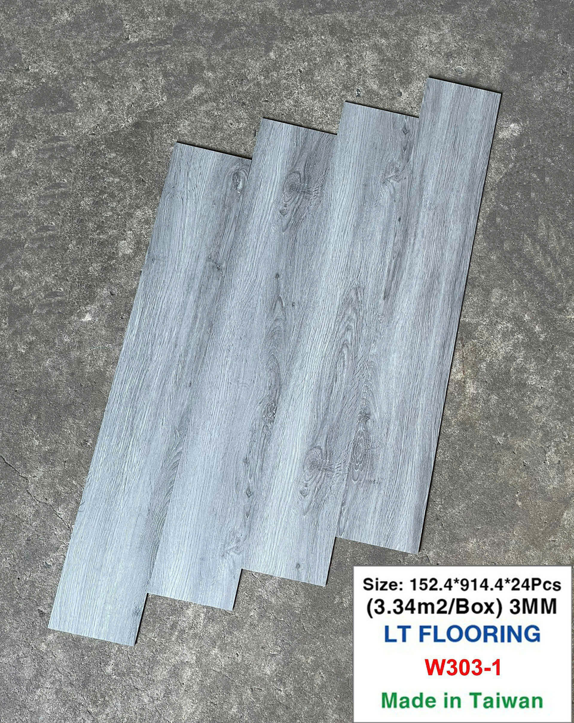 Sàn Nhựa Giả Gỗ Keo Rời 3MM LT Flooring W303-1