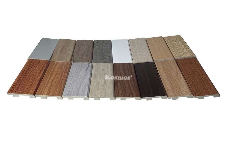 Len Chân Tường Nhựa Giả Gỗ LP15-79mm