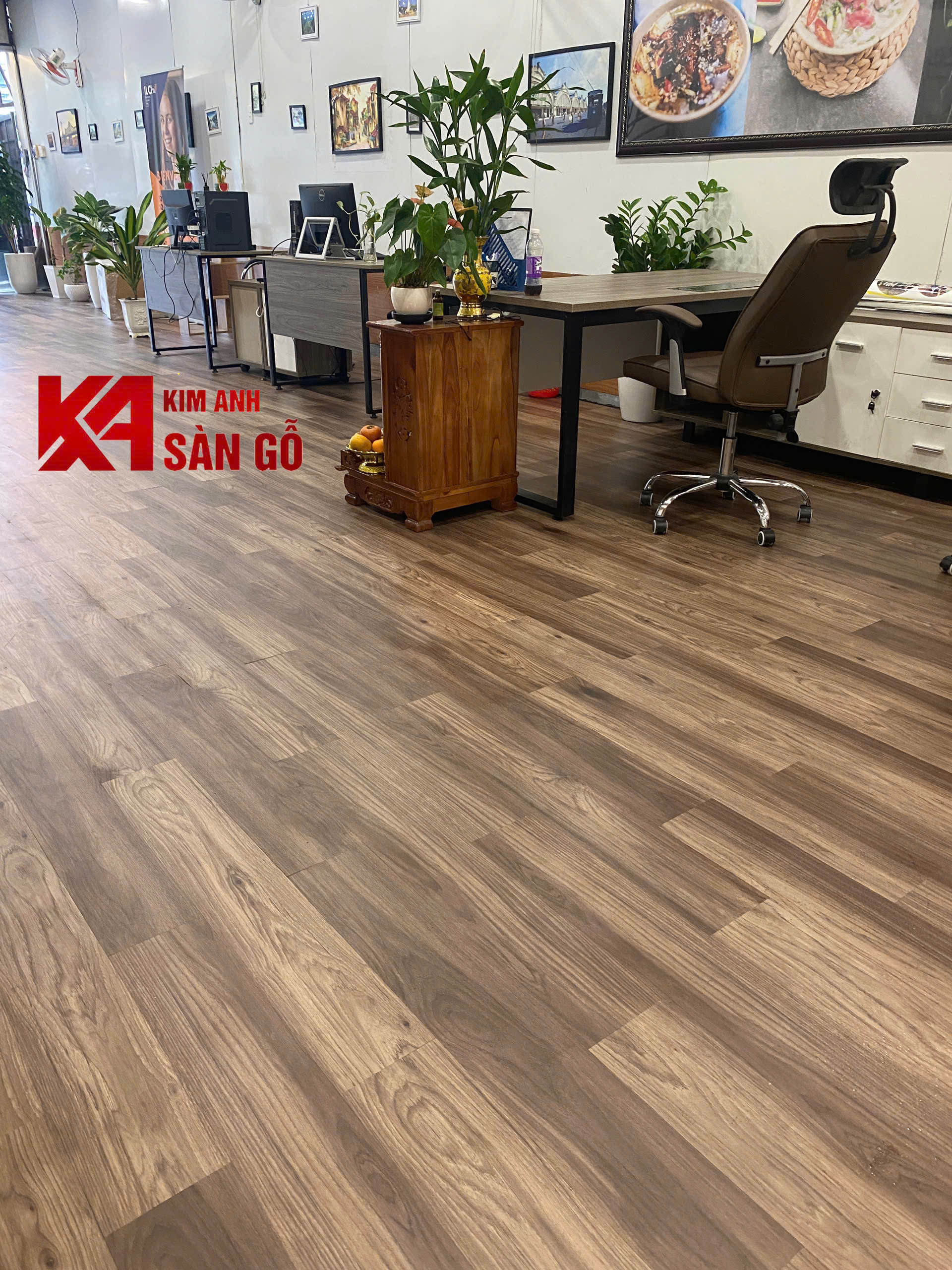 Sàn Nhựa Giả Gỗ Keo Rời 2MM LT Flooring 1012