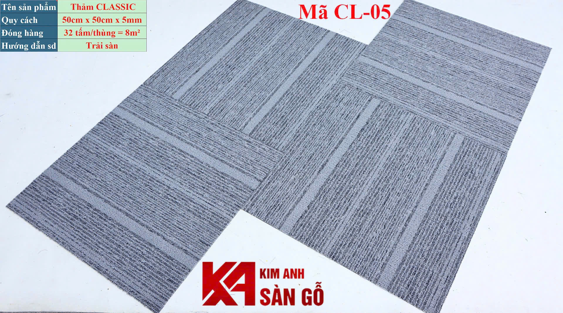 Tấm Thảm Trải Sàn Văn Phòng CL05