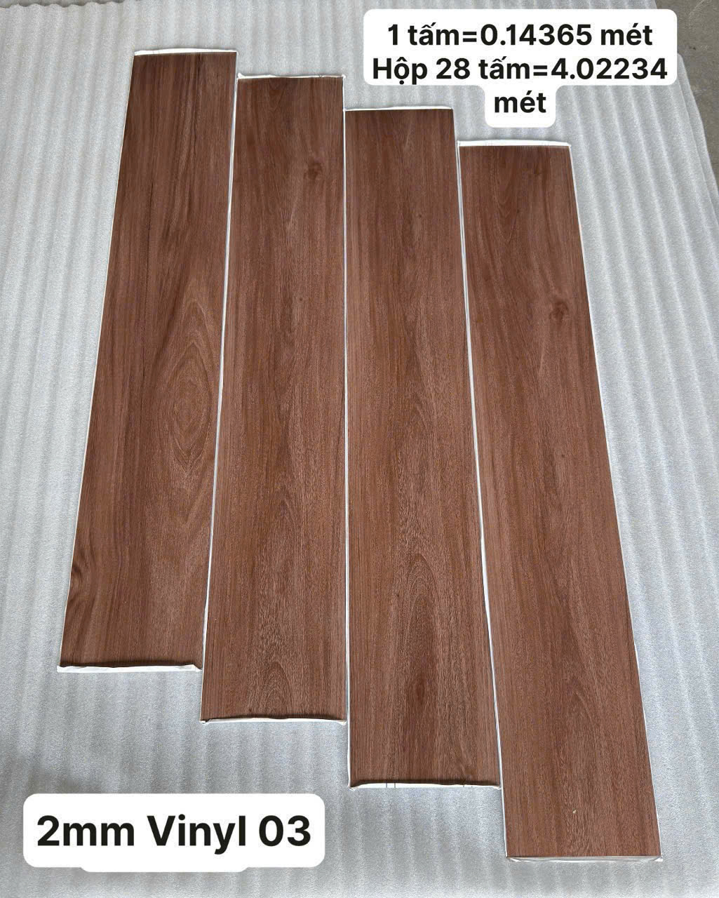 Sàn Nhựa Giả Gỗ Keo Sẵn GR-03