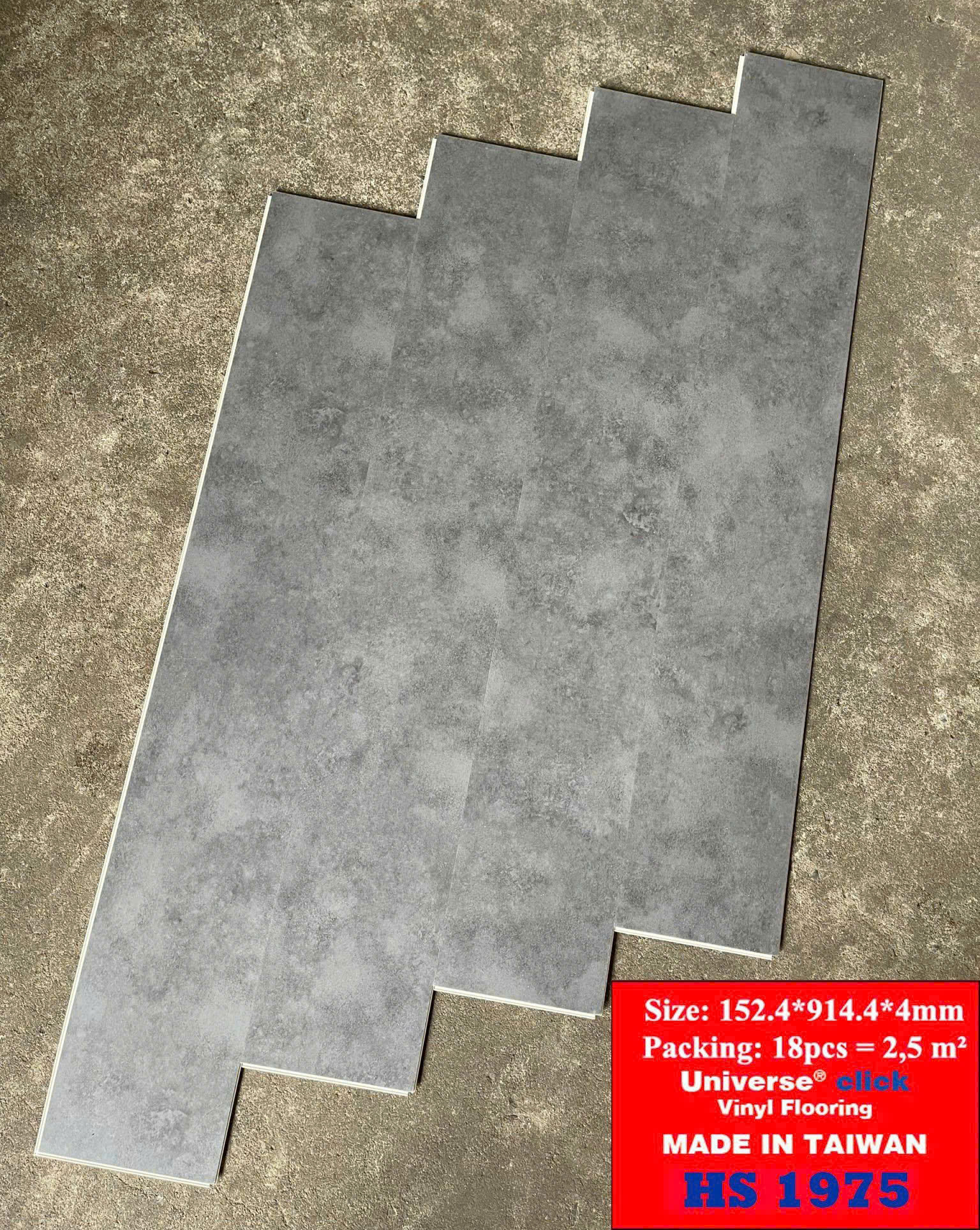 Sàn Nhựa Hèm Khóa Giả Gỗ SPC 4MM TH-1975